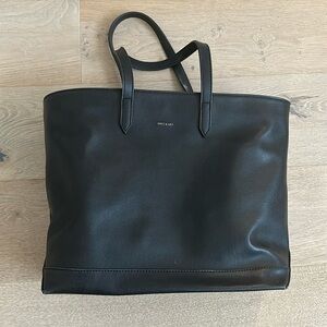 Black Matt & Nat Schlepp Vegan Tote Bag